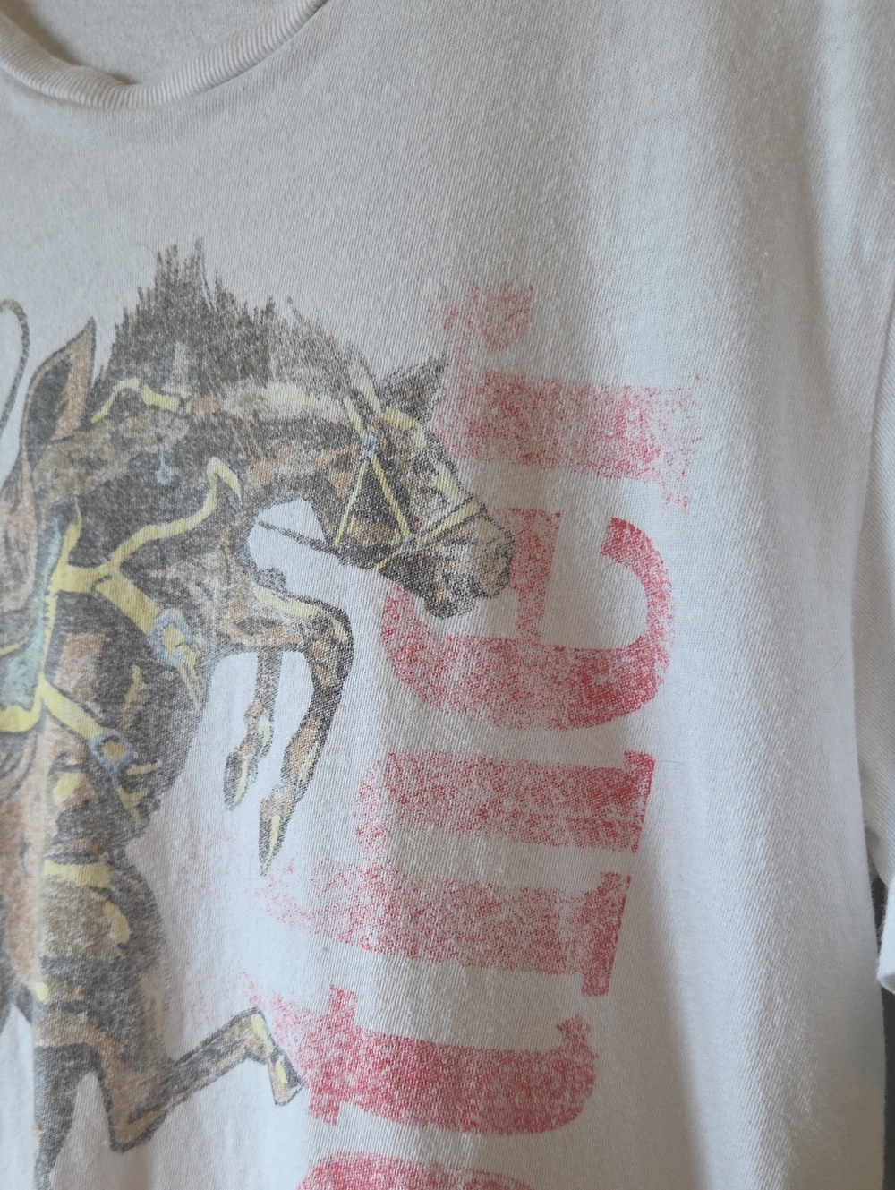 MOTHER ROWDY- PACK A DAY Graphic Rodeo T Shirt - Picture 5 of 10